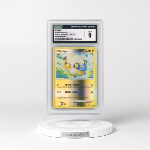 2007 Secret Wonders #94/132 Mareep - Reverse Holo (CGC 9 MINT)