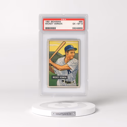 1951 Bowman #65 Mickey Vernon (PSA 6 EX-MT)