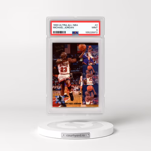 1993 Ultra All-NBA #2 Michael Jordan (PSA 9 MINT)