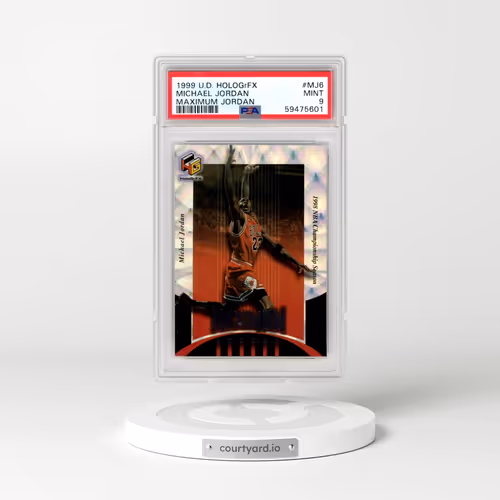 1999 Upper Deck Hologrfx Maximum Jordan #MJ6 Michael Jordan (PSA 9 MINT)