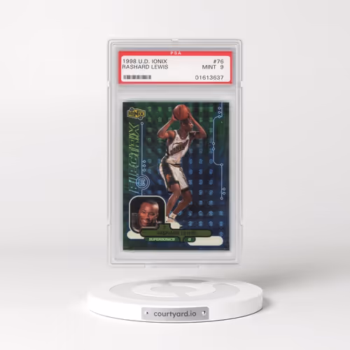 1998 Upper Deck Ionix #76 Rashard Lewis (PSA 9 MINT)
