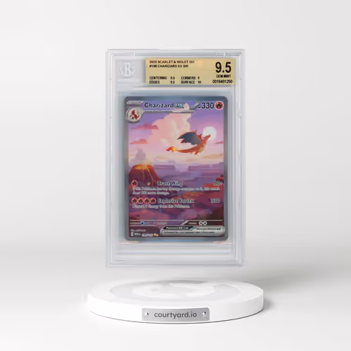 2023 Scarlet & Violet 151 - MEW EN #199 Charizard ex - Special Illustration Rare (BGS 9.5 GEM MINT)