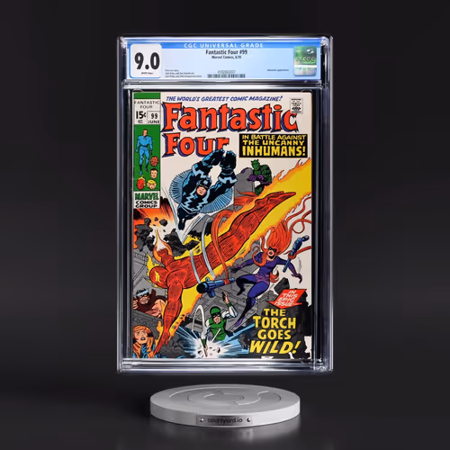 Fantastic Four #99 CGC 9.0 White Pages (Marvel Comics, 6/70) - Universal