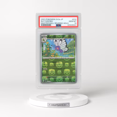 2023 Pokémon Sv2a-Pokemon 151 #012 Butterfree - Reverse Holo Master Ball (PSA 10 GEM MINT)