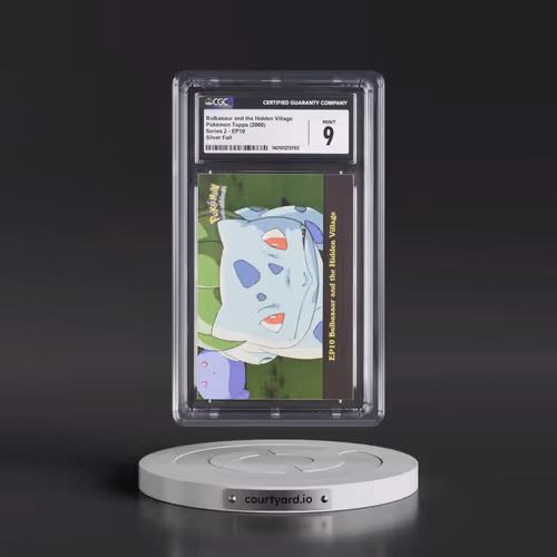 1999 Series 2 (Oval Nintendo Seal) #EP10 Bulbasaur and the Hidden Village - Silver Foil (CGC 9 MINT)