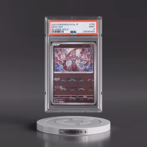 2023 Pokémon Sv2a-Pokémon 151 #150 Mewtwo - Reverse Holo (PSA 9 MINT)