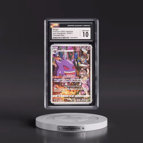 2021 Dark Phantasma #074/071 Gengar - Character Rare Holo (CGC 10 GEM MINT)
