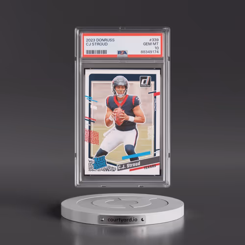 2023 Panini Donruss #339 CJ Stroud (PSA 10 GEM MINT)