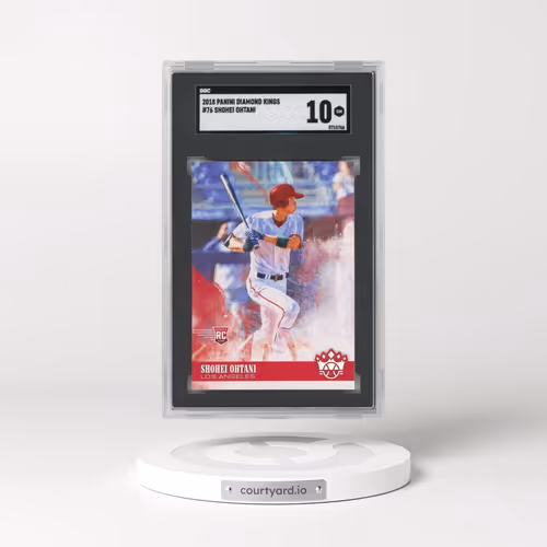 2018 Panini Diamond Kings #76 Shohei Ohtani - Facing Right (SGC 10 GEM MINT)