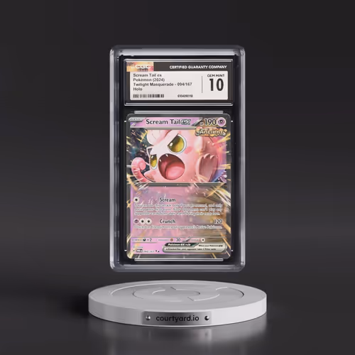 2024 Twilight Masquerade - TWM EN #094/167 Scream Tail ex - Holo (CGC 10 GEM MINT)