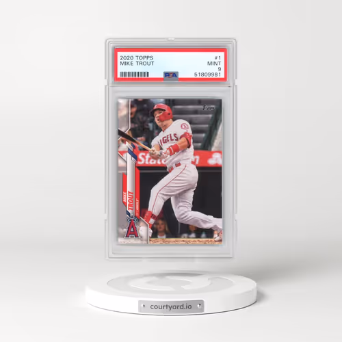 2020 Topps #1 Mike Trout (PSA 9 MINT)