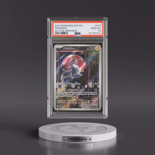 2023 Pokémon Svp EN-SV Black Star Promo #013 Miraidon - Scarlet & Violet Elite Trainer Box-Miraidon
