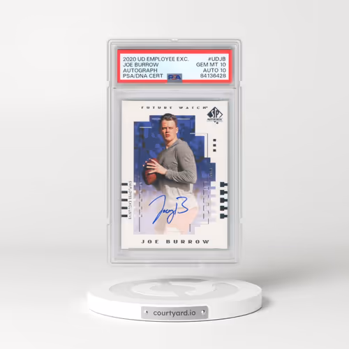 2020 Upper Deck Employee Exclusive #UDJB Joe Burrow - Autograph (PSA 10 GEM MINT)