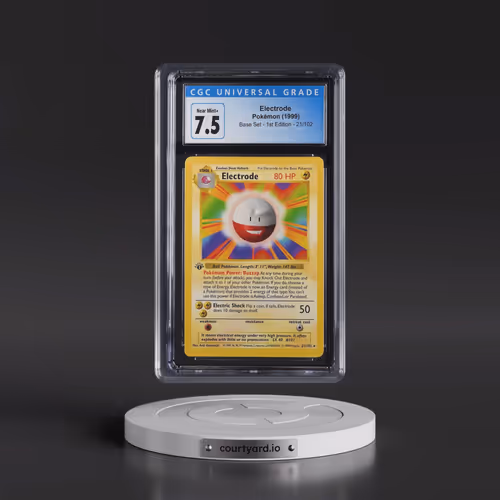 1999 Base Set #21/102 Electrode - 1st Edition 1st Edition (CGC 7.5 NM+)
