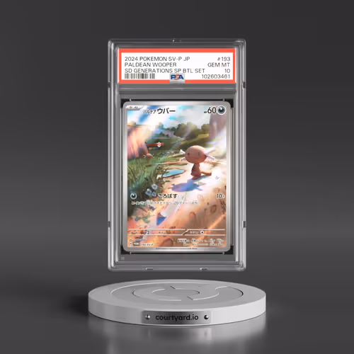 2024 Pokémon SV-P Promo #193 Paldean Wooper - Start Deck Generations Special Battle Set (PSA 10 GEM MINT)