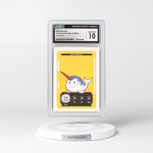2022 Zerocool VeeFriends Nifty Narwhal (CGC 10 GEM MINT)