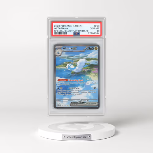2023 Pokémon Par EN-Paradox Rift #253 Altaria EX - Holo Special Illustration Rare (PSA 10 GEM MINT)