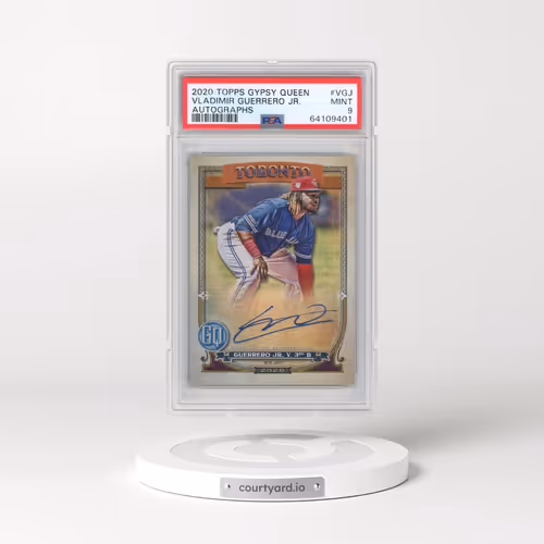 2020 Topps Gypsy Queen Autographs #VGJ Vladimir Guerrero Jr. (PSA 9 MINT)