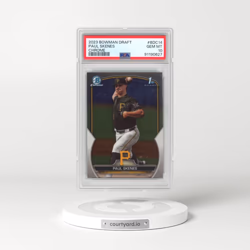 2023 Bowman Draft #BDC14 Paul Skenes - Chrome (PSA 10 GEM MINT)