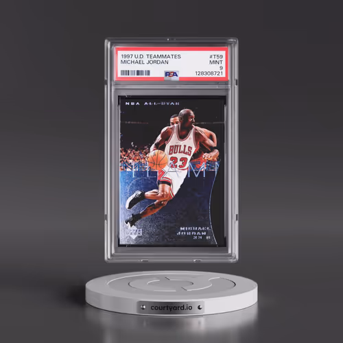 1997 Upper Deck Teammates #T59 Michael Jordan (PSA 9 MINT)