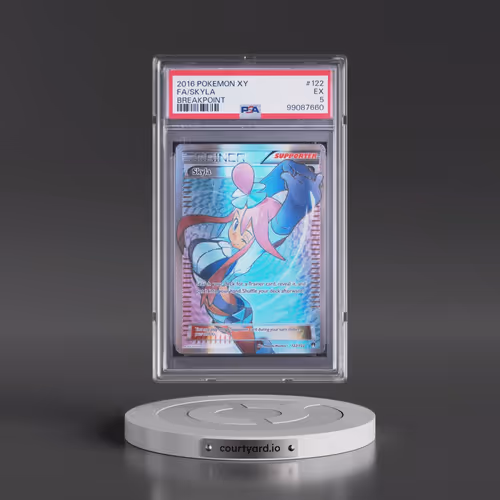2016 Pokémon XY Breakpoint #122 Skyla - Full Art (PSA 5 EX)