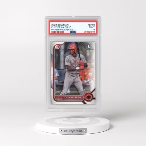 2022 Bowman Paper Prospects #BP50 Elly de La Cruz (PSA 9 MINT)