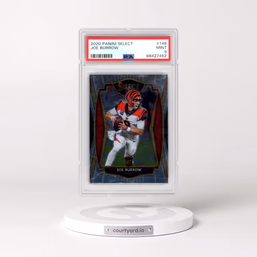 2020 Panini Select #146 Joe Burrow (PSA 9 MINT)