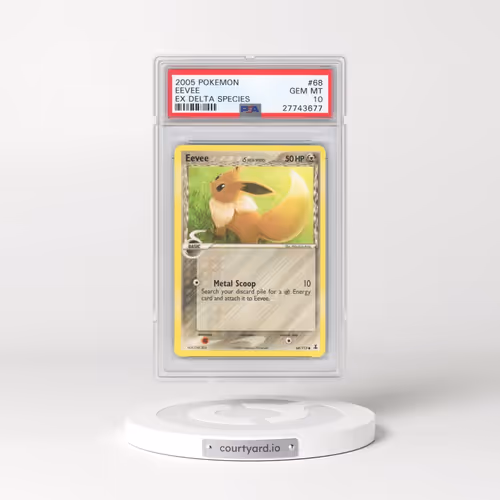 2005 Pokémon EX Delta Species #68 Eevee (PSA 10 GEM MINT)