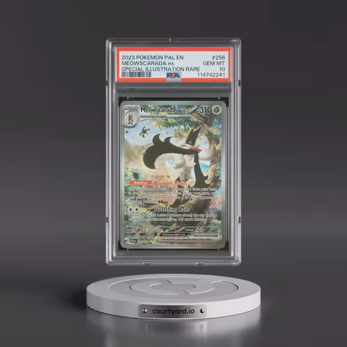 2023 Pokémon Pal EN-Paldea Evolved #256 Meowscarada EX - Holo Special Illustration Rare (PSA 10 GEM