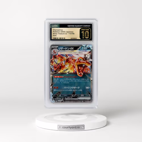 2023 Pokémon Sv4a-Shiny Treasure EX #115 Charizard EX - Holo (CGC 10 PRISTINE)