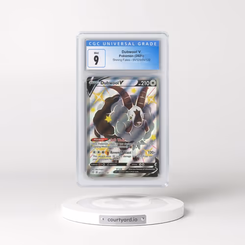 2021 Shining Fates #SV120/SV122 Dubwool V - Shiny Vault Holo (CGC 9 MINT)
