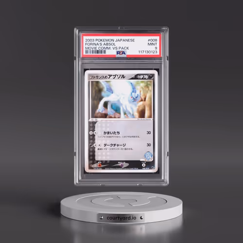 2003 Pokémon Movie Commemoration VS Pack #008 Forina's Absol (PSA 9 MINT)