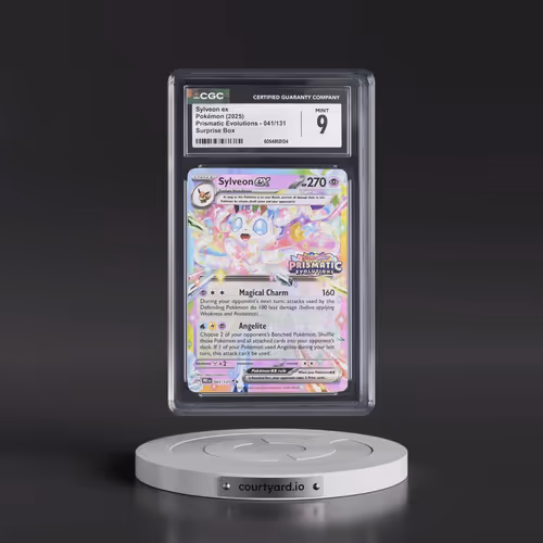 2024 Prismatic Evolutions - PRE EN #041/131 Sylveon ex - Surprise Box (Prismatic Evolutions Stamp) (