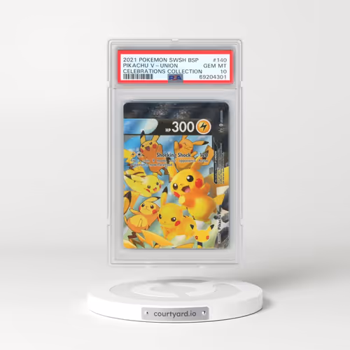 2021 Pokémon Swsh Black Star Promo #140 Pikachu V-Union - Celebrations Collection (PSA 10 GEM MINT)