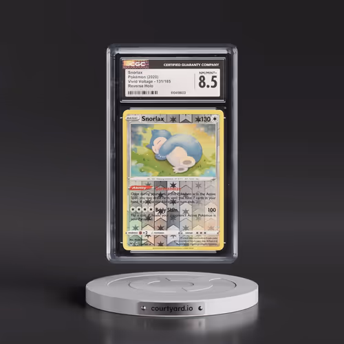 2020 Vivid Voltage #131/185 Snorlax - Reverse Holo (CGC 8.5 NM-MT+)