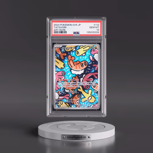 2024 Pokémon SV6-Transformation Mask #112 Tatsugiri - Art Rare (PSA 10 GEM MINT)