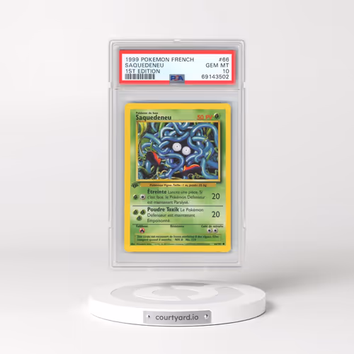 1999 Pokémon #66 Saquedeneu - 1st Edition (PSA 10 GEM MINT)