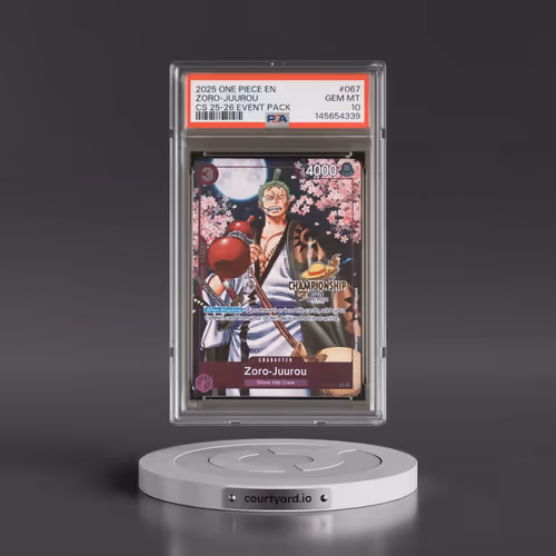 2025 One Piece Championship 2025-26 Event Pack #067 Zoro-Juurou (PSA 10 GEM MINT)