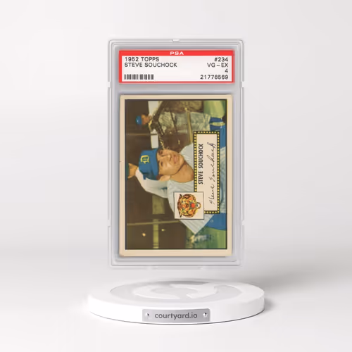 1952 Topps #234 Steve Souchock (PSA 4 VG-EX)