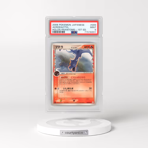 2006 Pokémon Holon Phantoms #009 Aerodactyl - 1st Edition (PSA 9 MINT)