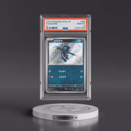 2023 Pokémon Sv4a-Shiny Treasure EX #292 Pawniard - S (PSA 10 GEM MINT)