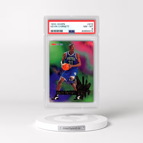 1995 Hoops #272 Kevin Garnett (PSA 8 NM-MT)