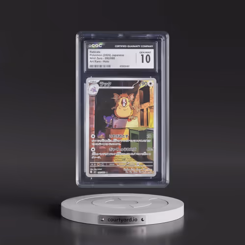 2026 Nihil Zero - M3 #092/080 Raticate - Art Rare Holo (CGC 10 GEM MINT)