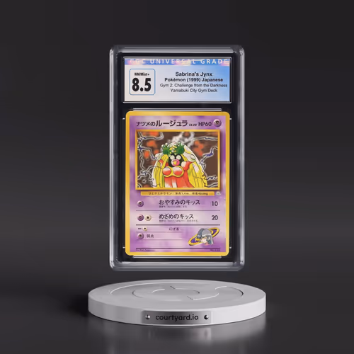 1999 Gym 2: Challenge from the Darkness Sabrina's Jynx - (No Rarity) Yamabuki City Gym Deck (CGC 8.5