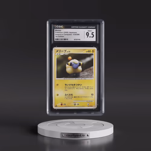2008 Galactic's Conquest #034/096 Mareep - 1st Edition (CGC 9.5 MINT+)