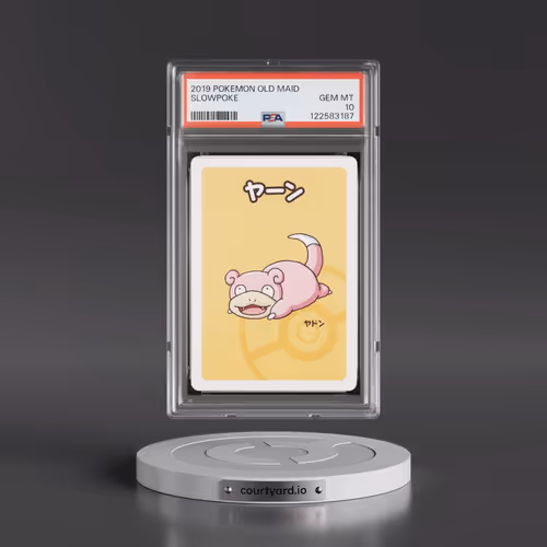 2019 Pokémon Old Maid Slowpoke (PSA 10 GEM MINT)