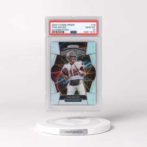 2020 Panini Prizm Illumination #18 Tom Brady (PSA 10 GEM MINT)