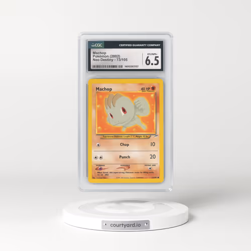 2002 Neo Destiny #73 Machop (CGC 6.5 EX-NM+)