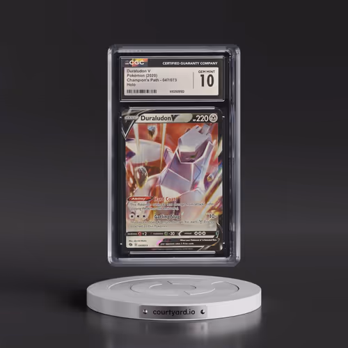 2020 Champion's Path #047/073 Duraludon V - Holo (CGC 10 GEM MINT)