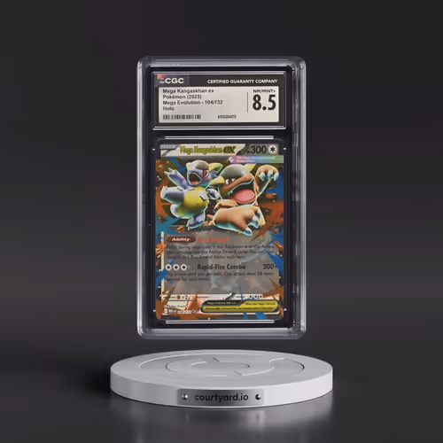 2025 Mega Evolution - MEG EN #104/132 Mega Kangaskhan ex - Holo (CGC 8.5 NM-MT+)